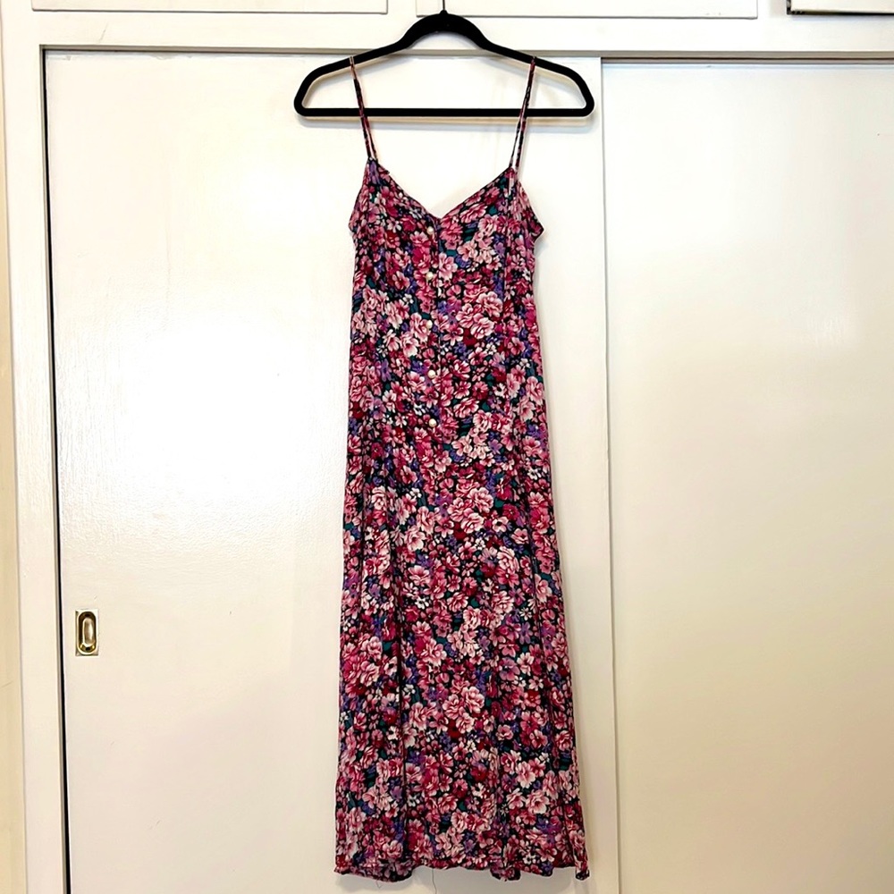 SPOILED GIRLS, Vintage Floral Maxi Dress
